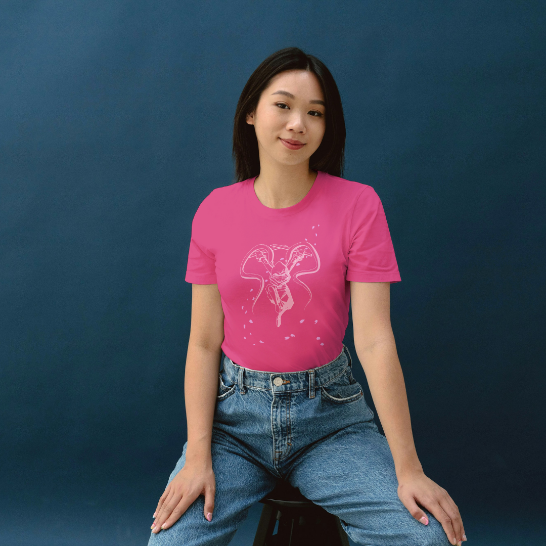 pinky the street ninja sakura tee