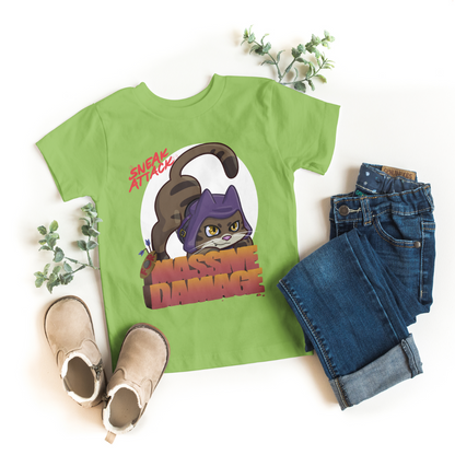 Geno the Halfling Rogue "Sneak Attack for MASSIVE DAMAGE" Kid's T-Shirt