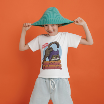 Geno the Halfling Rogue "Sneak Attack for MASSIVE DAMAGE" Kid's T-Shirt