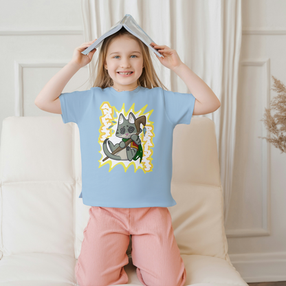Joey the Half-Orc Druid "Analysis Paralysis" Kid's T-Shirt