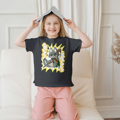 Joey the Half-Orc Druid "Analysis Paralysis" Kid's T-Shirt