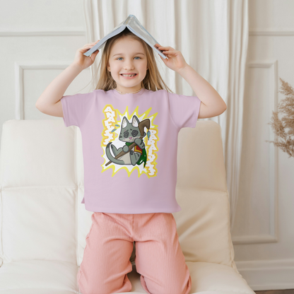 Joey the Half-Orc Druid "Analysis Paralysis" Kid's T-Shirt