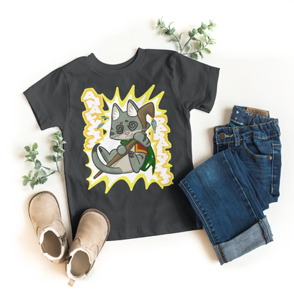 Joey the Half-Orc Druid "Analysis Paralysis" Kid's T-Shirt