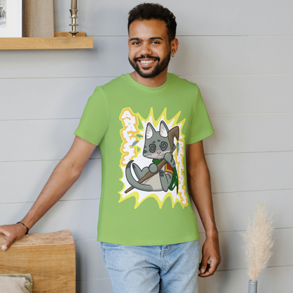 Joey the Half Orc Druid "Analysis Paralysis" T-Shirt