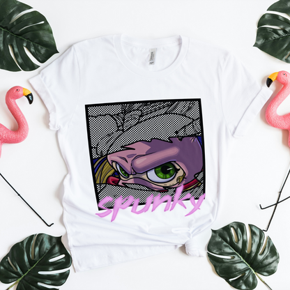 Pinky the Street Ninja "Spunky" Cute Anime Tee