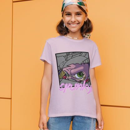 Pinky the Street Ninja "Spunky" Kid’s Tee – Cute Ninja Shirt