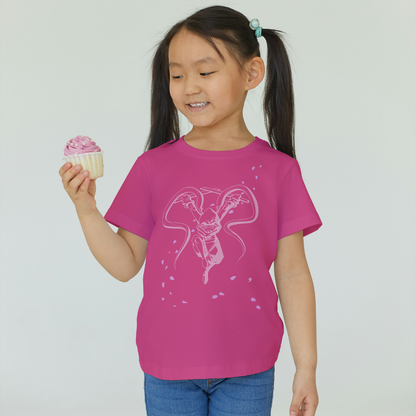 Pinky the Sakura Ninja Kid’s Tee – Pink Anime Girl Shirt
