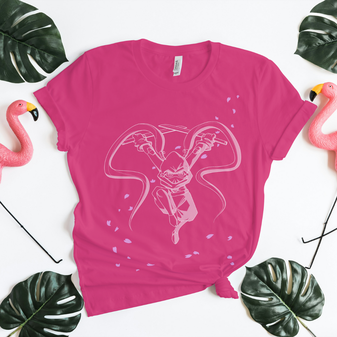 pinky the street ninja sakura tee