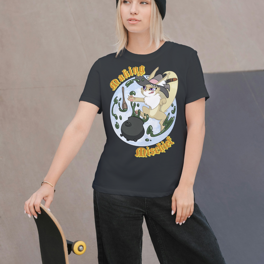 Cleo the Elven Sorceress "Making Mischief" T-Shirt