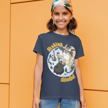 Cleo the Elven Sorceress "Making Mischief" Kid's T-Shirt
